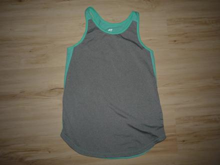 Sportovní pružné dívčí tílko, h&m,134