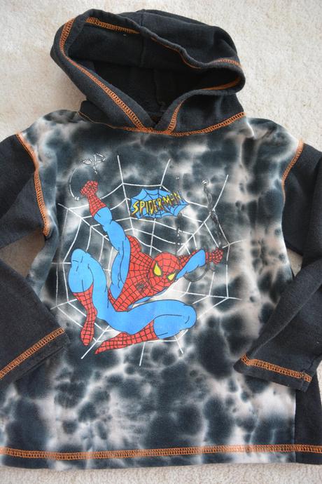 Mikina spiderman a svetr, 110