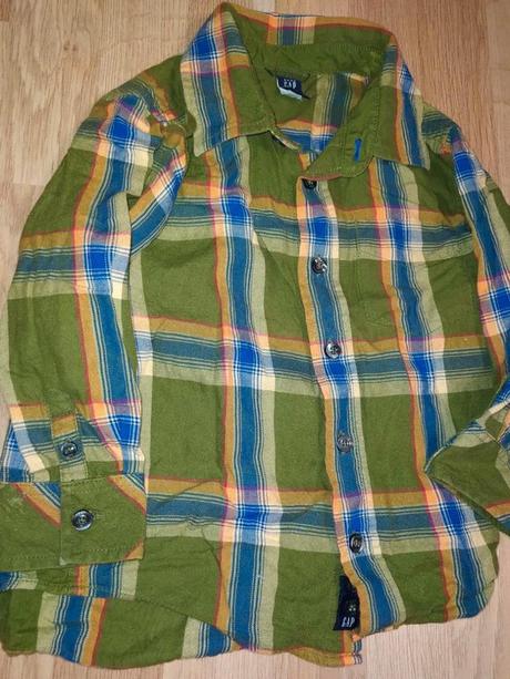 Zelená košile gap 104, gap,104