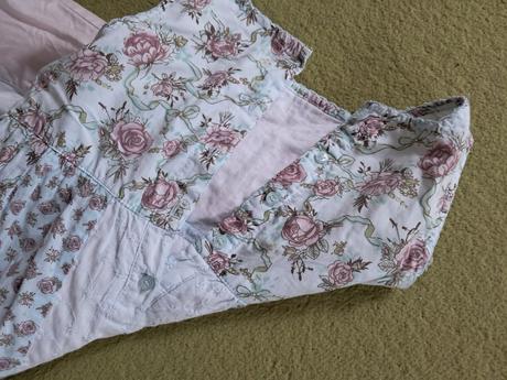Dívčí letní bavlněné šaty, vel. 116/122, h&m,122