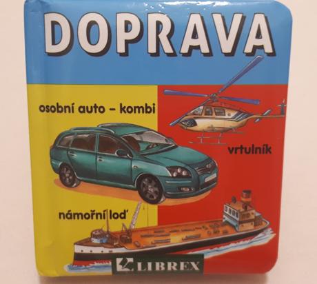 Dětská knížka - doprava,