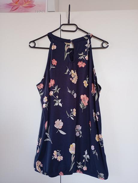 Květinový top bonprix, bonprix,42