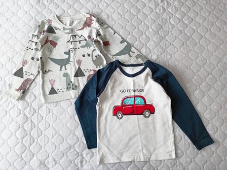 2x tričko pro chlapce, vel.122, 122