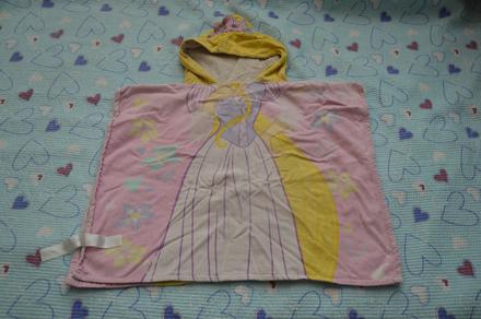 86 - 116 župánek, bavlněné pončo disney princezny, locika, disney,104