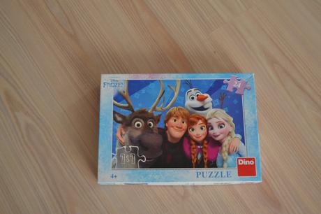 Puzzle - ledové království, 