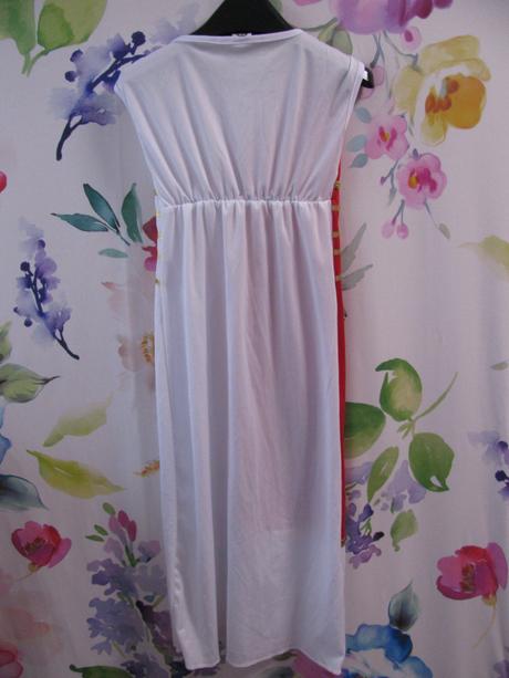 Krásný kostým - šaty řecké bohyně+zlatá čelenka, 