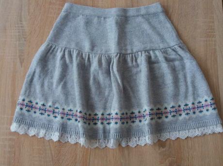 Úpletová sukýnka, h&m,128