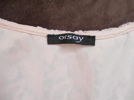 Dámské šaty krajkové meruňkové orsay m, orsay,m