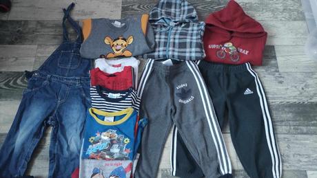 Balík/mix jaro-léto chlapec 23ks vel.80/86-92, 68–80