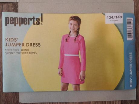 Mikinové šaty vel. 134/140, pepperts,134