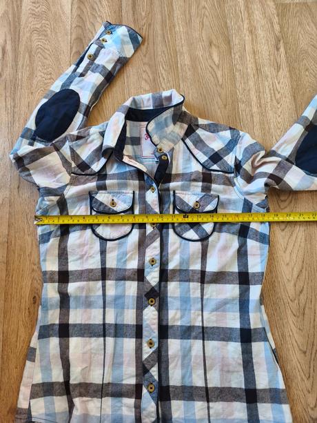 Károvaná košile 164/170, s/m, 170