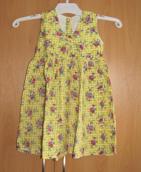 Letní dívčí šaty 2 ks, 116