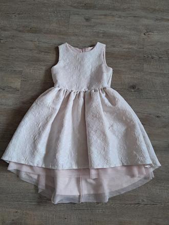 Slavnostní šaty s vlečkou, h&m,128