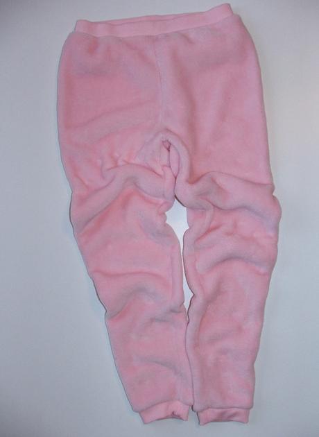 M261 flís růžové tepláky vel. 11-12 let, 152