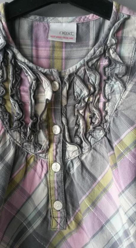 Kárované šaty next vel. 98, next,98