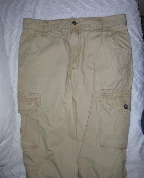 Pánské cargo kalhoty - vel.m -menší postava, c&a,m