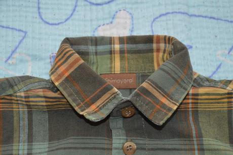 Bavlněná kostkovaná košile, celoroční, mayoral,92