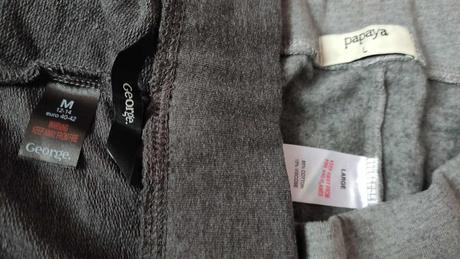 Tepláky dámské 2x vel.m, george,m