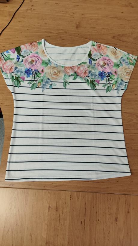 Letní top bílý, l