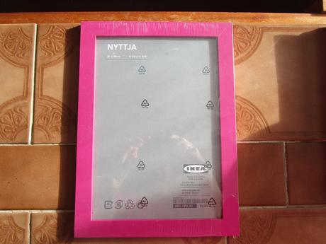 3x rámeček na fotky z ikey, cena celkem, 