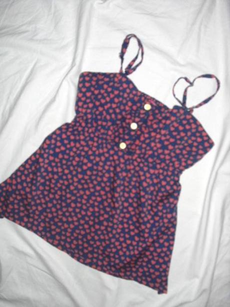 Nádherný srdíčkový top, young dimension,122