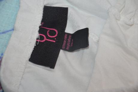 146 152 158 164 bílé legínové kraťasy, young dimension,152