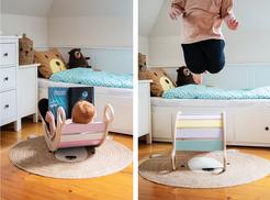 ELIS DESIGN Montessori duhová houpačka 5in1