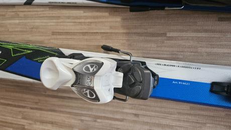 Lyže+lyžáky+hůlky - lyžařský komplet nordica 130, 130-139 cm