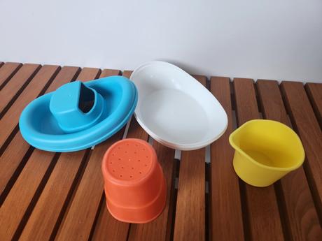 Skládací lodička hračka do vody, 