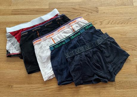 5x trenýrky & boxerky vel. 140/152, cena za vše, 140