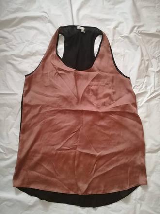 Dámské saténové tílko, m