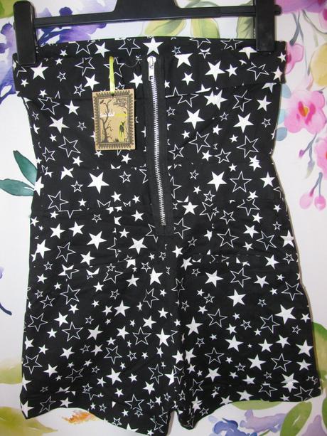 Dámský elastický kraťasový overal, 34