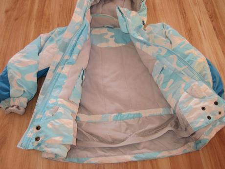 Zimní bunda s lyžařským pásem, c&a,122