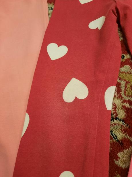 4x dlouhé legíny, h&m,104
