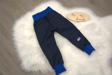 Jarní softshellové kalhoty, vel. 86/92, 86 / 92