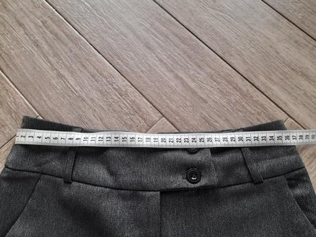 Šedé společenské kalhoty zn. ff, vel. 34, f&f,34