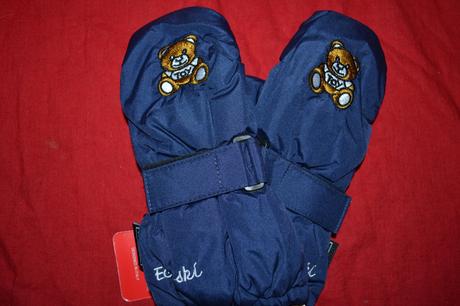 Šustákové rukavice palčáky,fleece uvnitř, 86 - 122