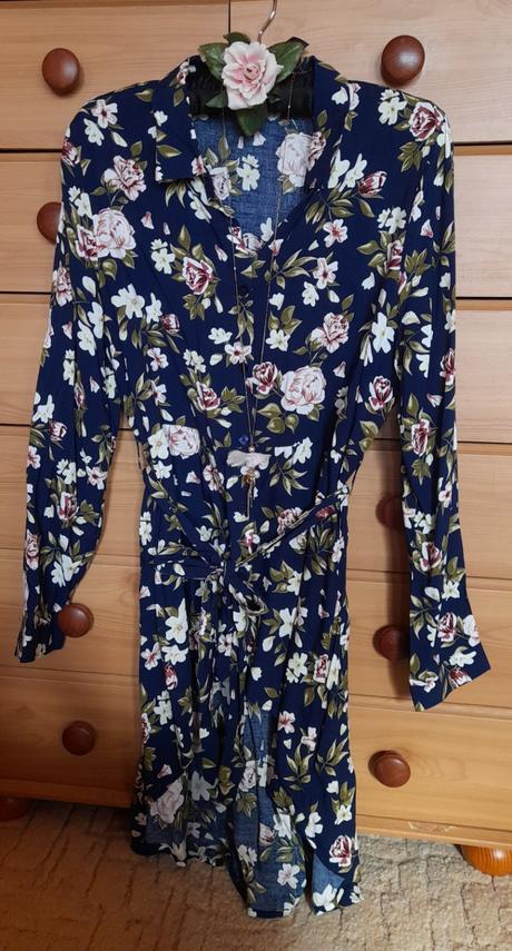 Fisherfield květovaná peplum viskózová halenka, gate,38