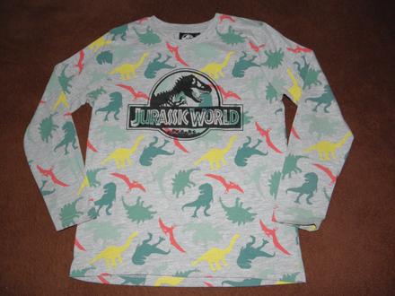 Tričko s dinosaury jurský park vel. 128, 128