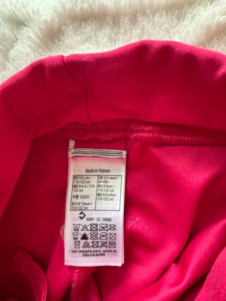 Leginy sportovní - v.4/5 let, decathlon,110