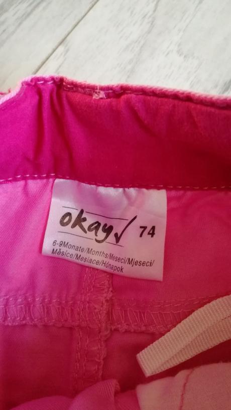 Růžové rifle / džíny, okay,74