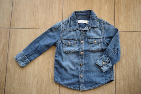 Riflová košile lindex, lindex,92