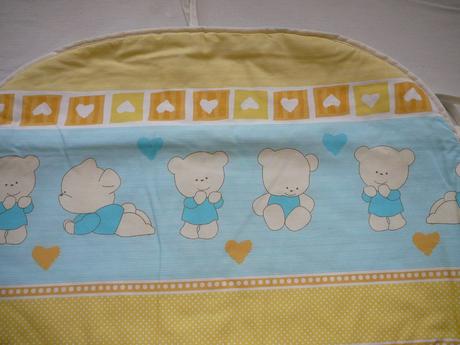 Dětské povlečení a mantinel na postýlku, šířka (cm): 50,délka (cm): 40