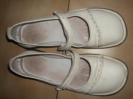 Kožené baleríny, baťa,37