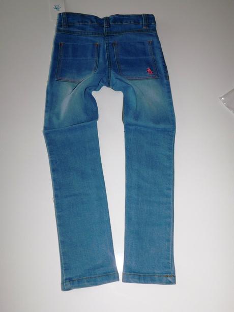 Dívčí elastické džíny-skinny, 110