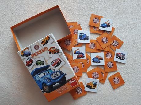 Pexeso dino tatra, 48 pevných kartiček + puzzle,