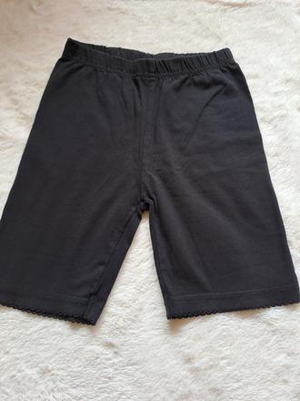 Černé kraťasy vel.128 (7-8let), 128