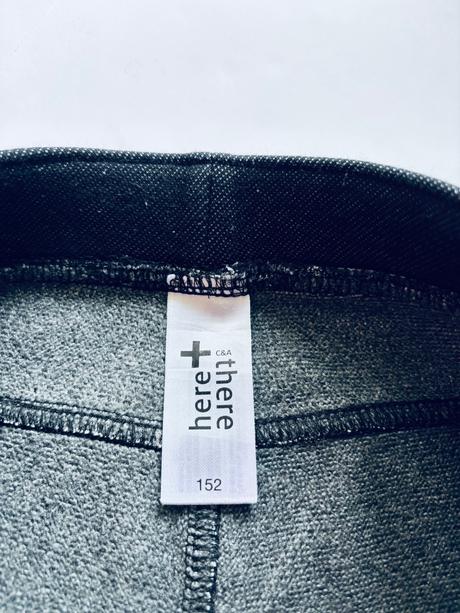 Legíny černé zateplené- v.152, c&a,152