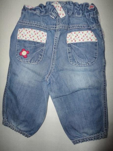 Perfektní riflíky next s peppinou, vel. 1,5-2 roky, next,92