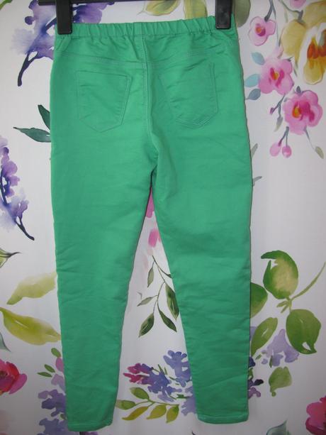 Elastické přiléhavé jeggings džíny kalhoty, st. bernard,140